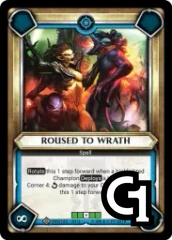 Roused to Wrath - Foil